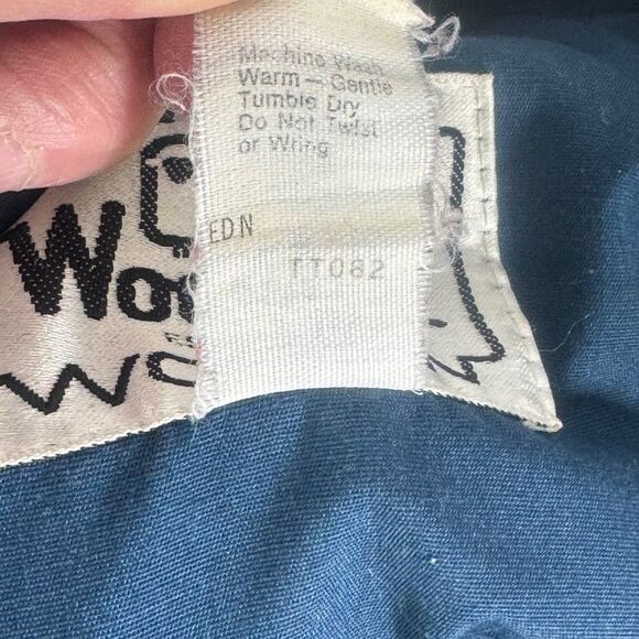 Woolrich Woman Tan Utility Jacket Vintage Hooded Front Zip Sz M - Picture 8 of 8